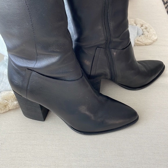 Sigerson Morrison Tall Boots. Black, size 9. EUC. - Picture 2 of 7